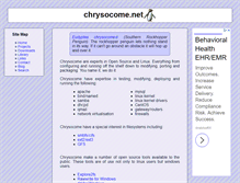 Tablet Screenshot of chrysocome.net